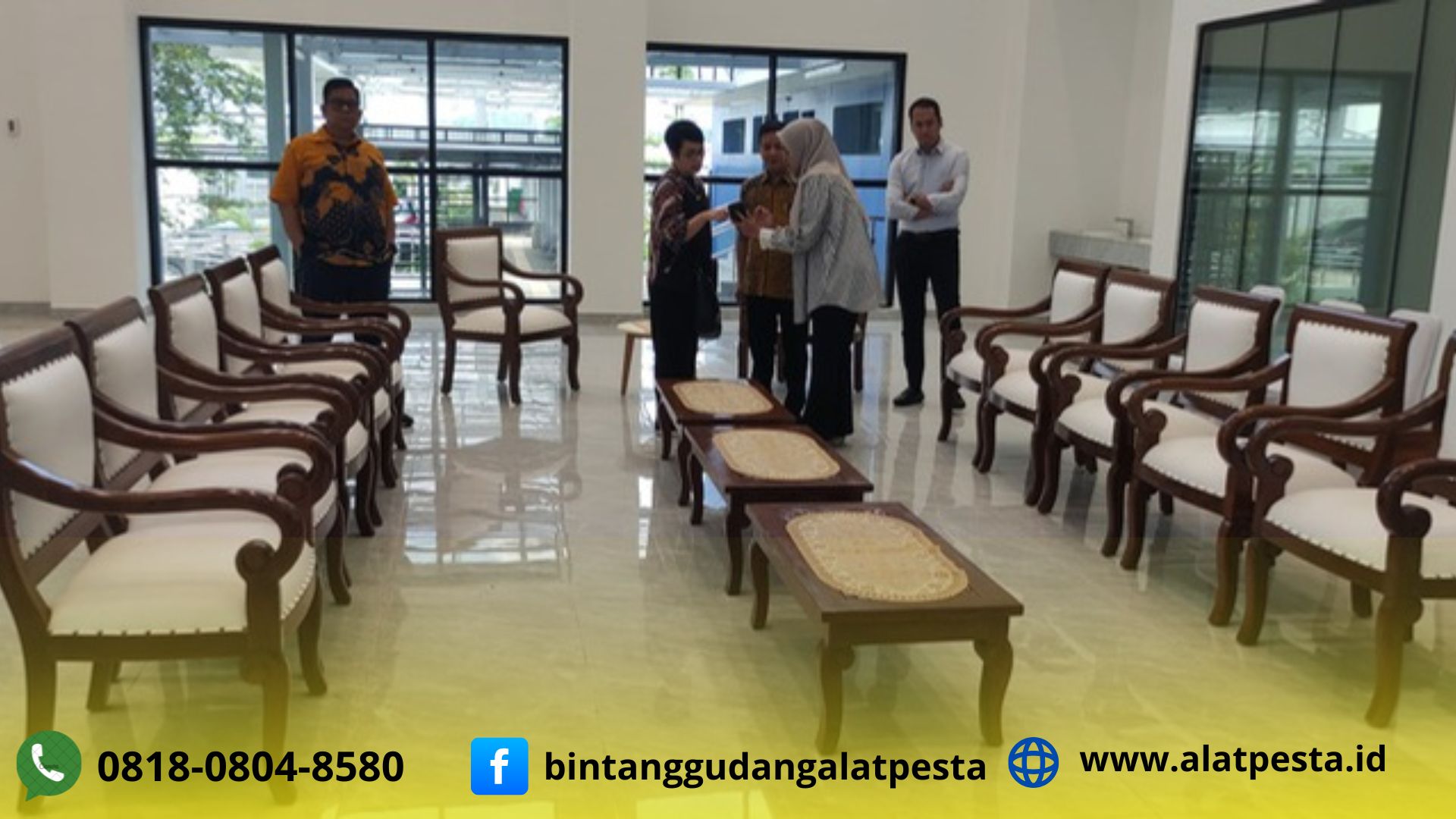 Sewa Kursi Vip Kayu Daerah Jakarta Barat