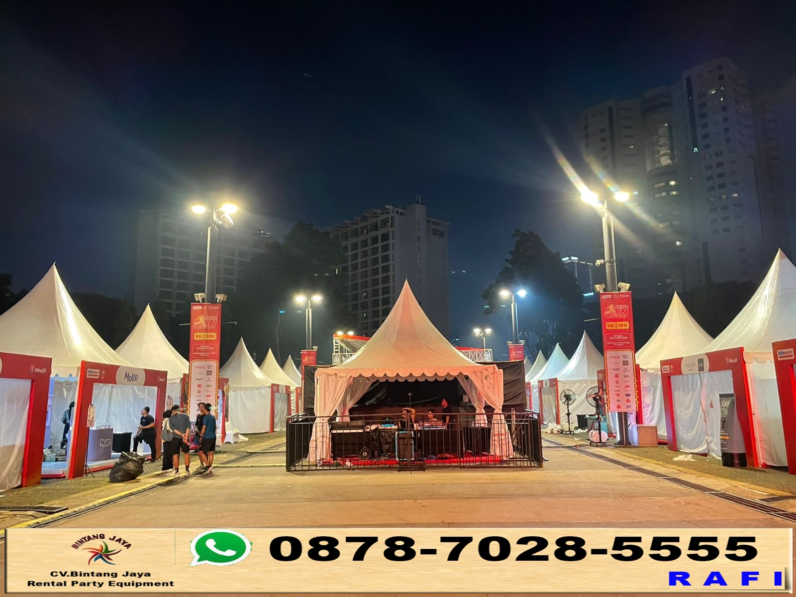 Vendor Sewa Sarnafil Tenda Kerucut Jakarta
