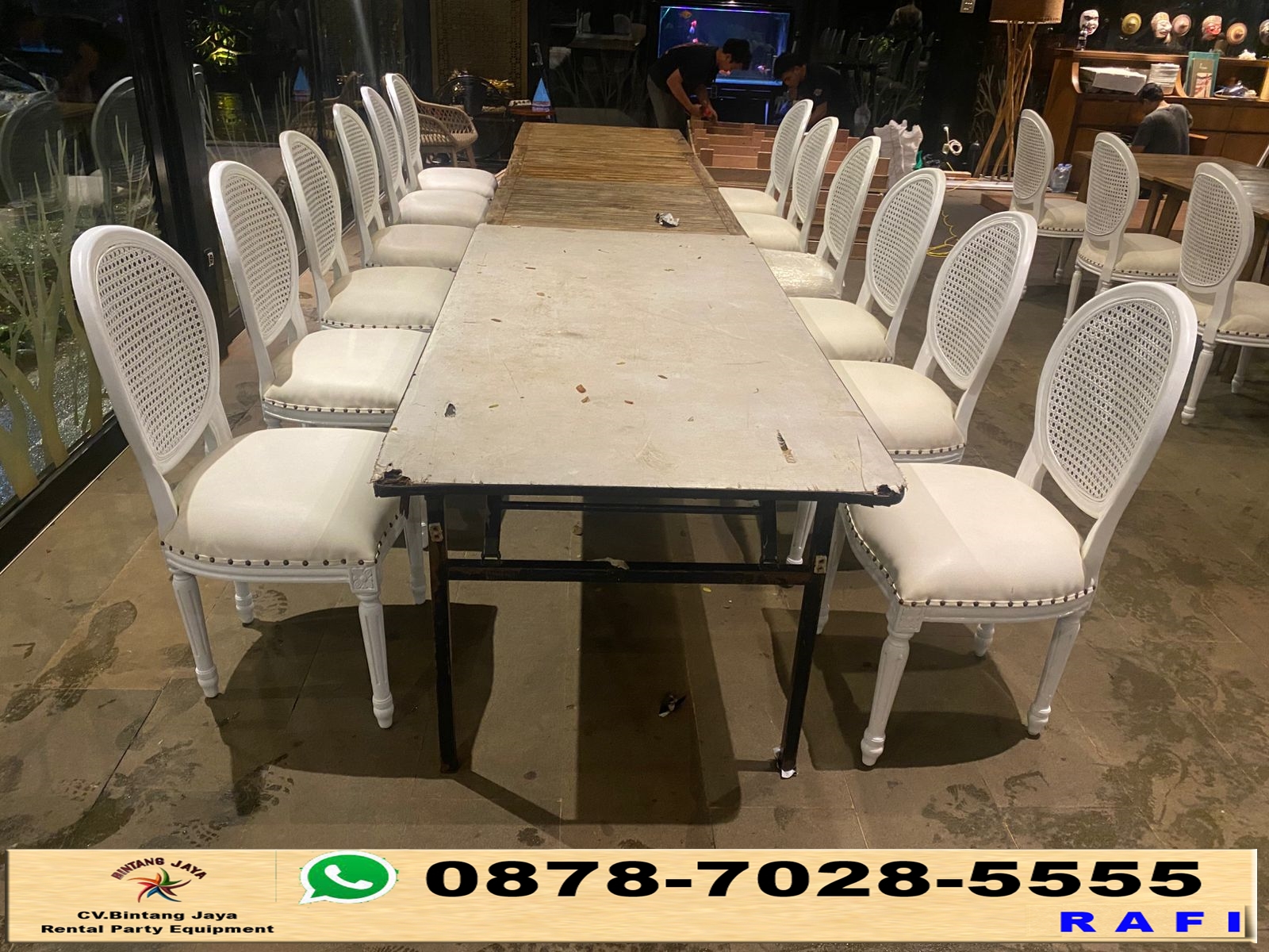 Sewa Kursi Royal Raffles Area Senayan Jakarta Pusat