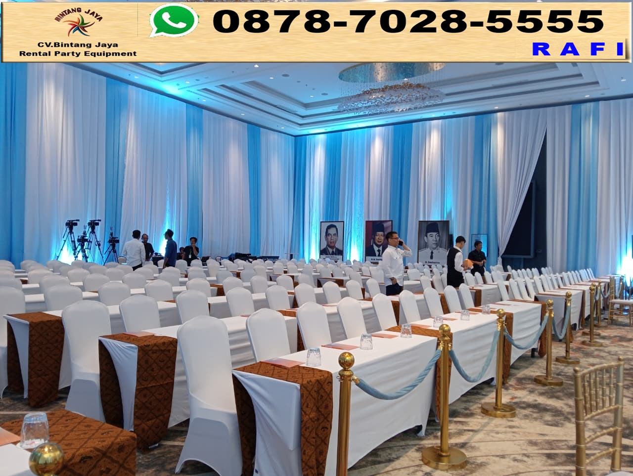 Sewa Meja Ibm HPL Dan Kursi Event Binus Summarecon Bekasi