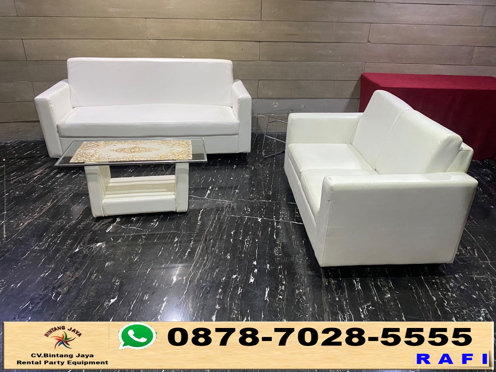 Jasa Sewa Sofa Double Plus Meja Di Balai Sarbini Jakarta