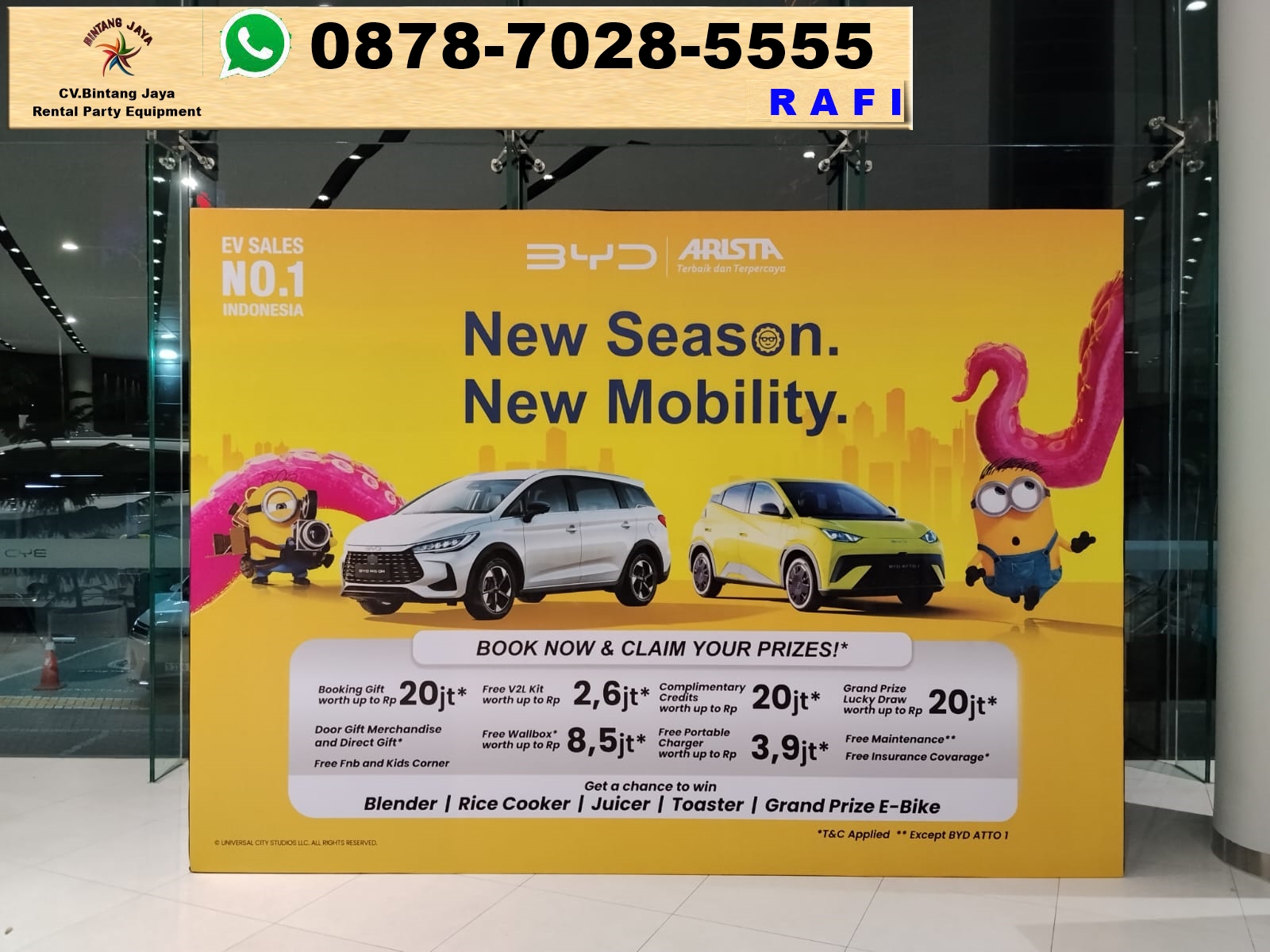 Rental Sewa Backdrop Event BYD Jakarta