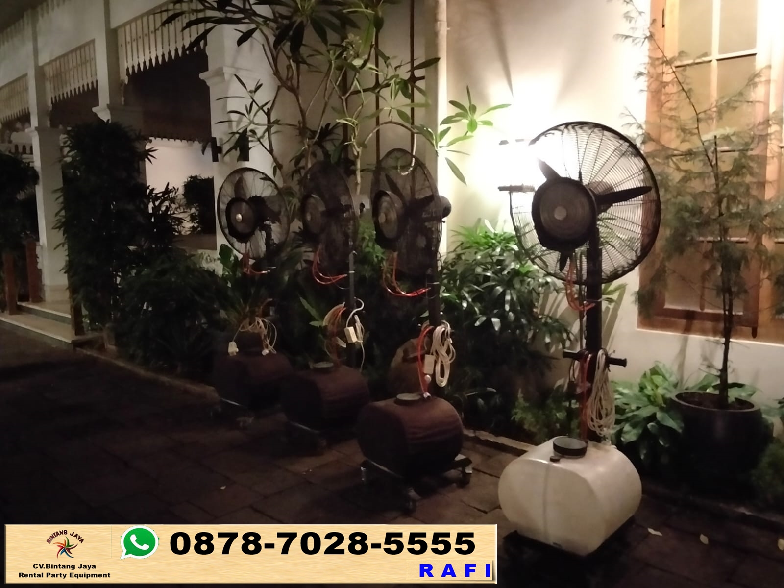 Sewa Misty Fan Kipas Uap Air Event Cikini 82