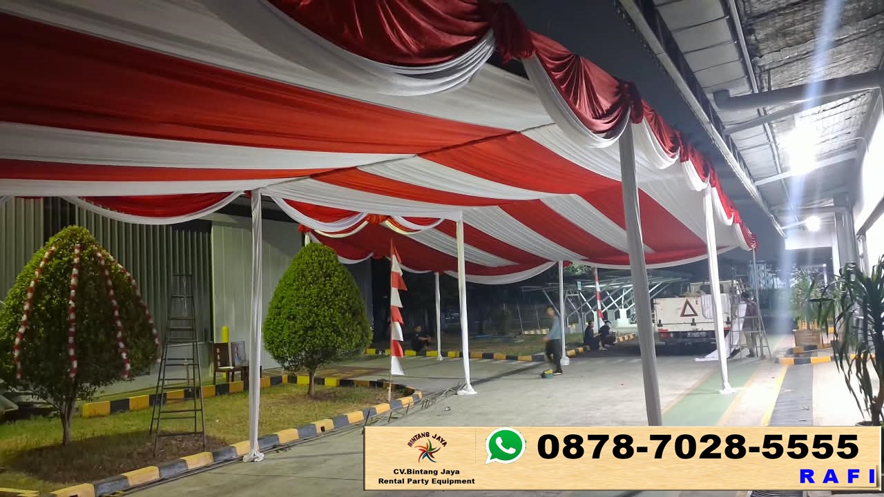Rental Tenda Merah Putih Cikarang Bekasi