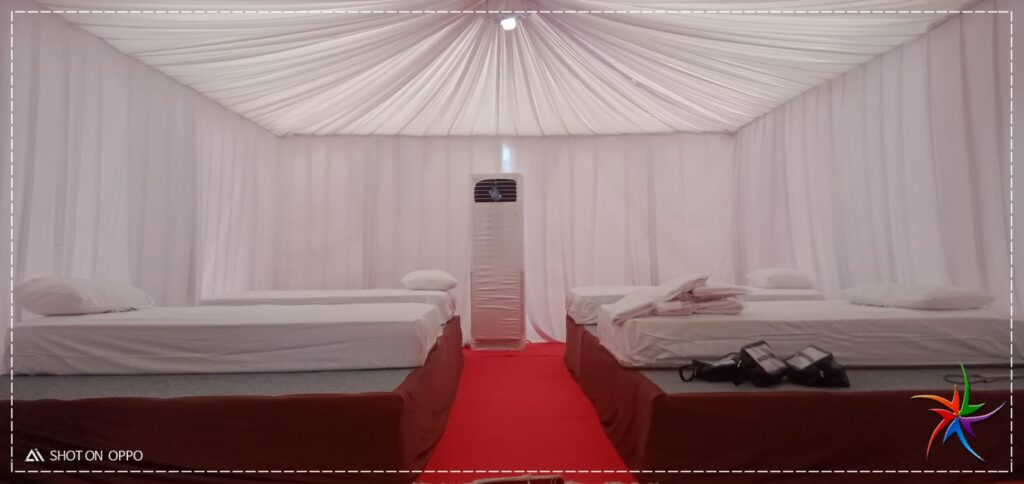 Sewa Tenda Kerucut Kamar Istirahat
