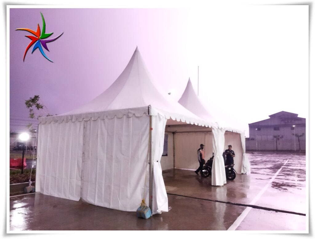 Sewa Tenda Kerucut Sedia Ratusan Unit