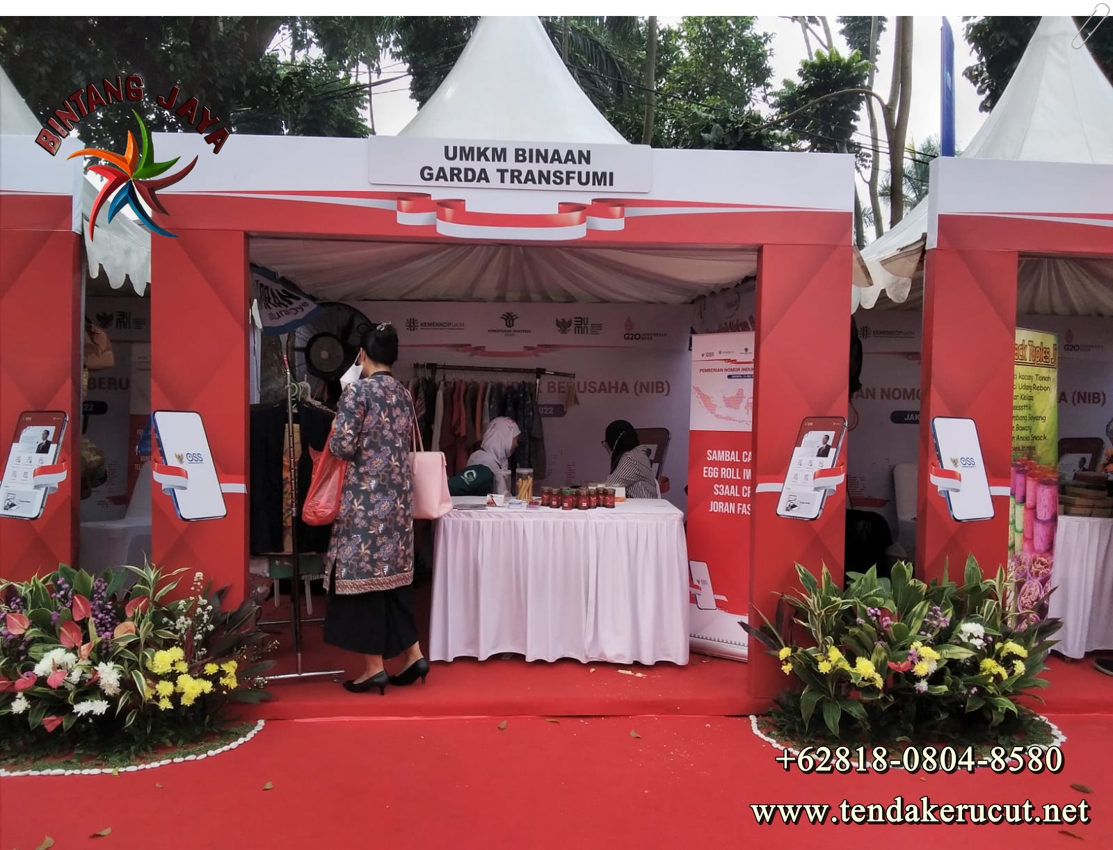 Sewa Tenda Bazar Stand Jualan Daerah Ibu Kota Jakarta