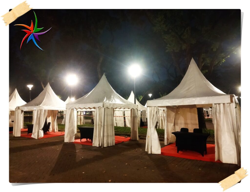 Jasa Sewa Tenda Sarnafil Bazar Area Jakarta