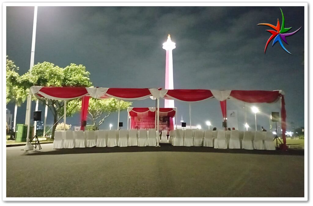 Sewa Tenda Plafon Acara DiMonas