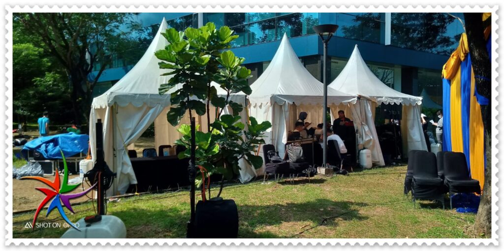 Sewa Tenda Kerucut Siap Setting Langsung Ditempat