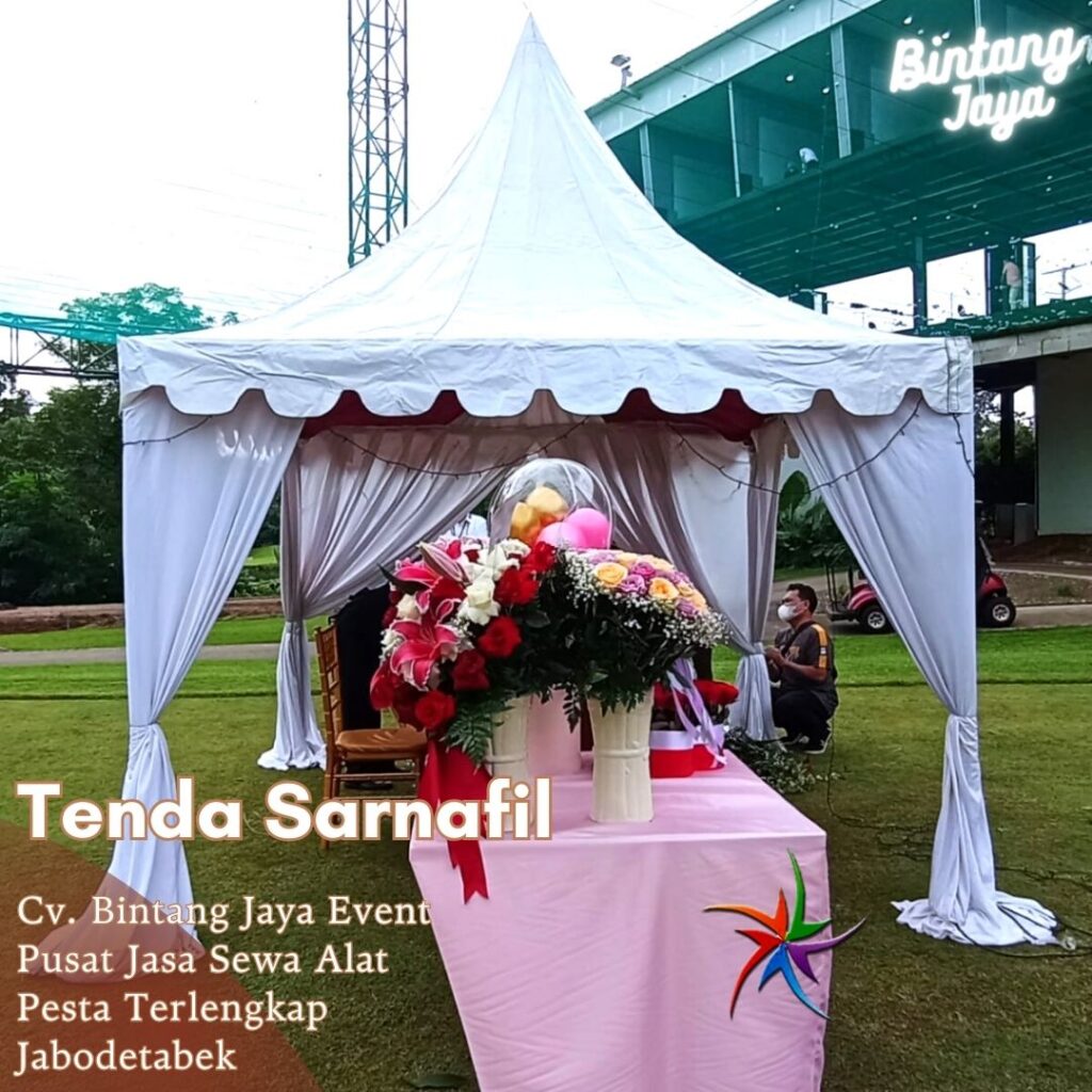 Sewa Tenda Sarnafil 3X3m Kawasan Industri Marunda Center Bekasi