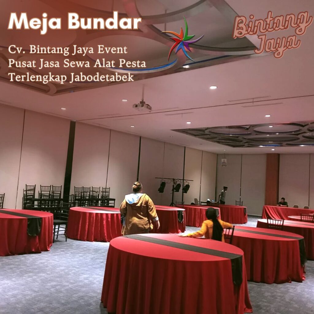 Sewa Meja Bundar Di Kota Purwakarta