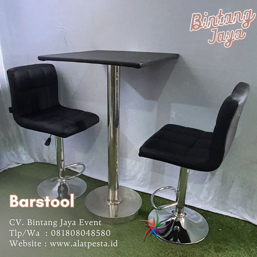 Menyewakan Barstool Kursi Sandaran Jakarta Barat