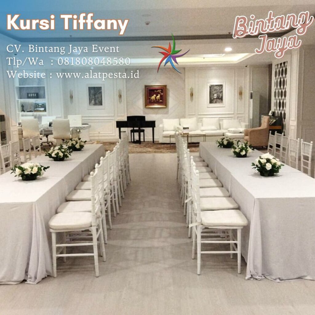 Sewa Kursi Tiffany Kayu Wanayasa Purwakarta