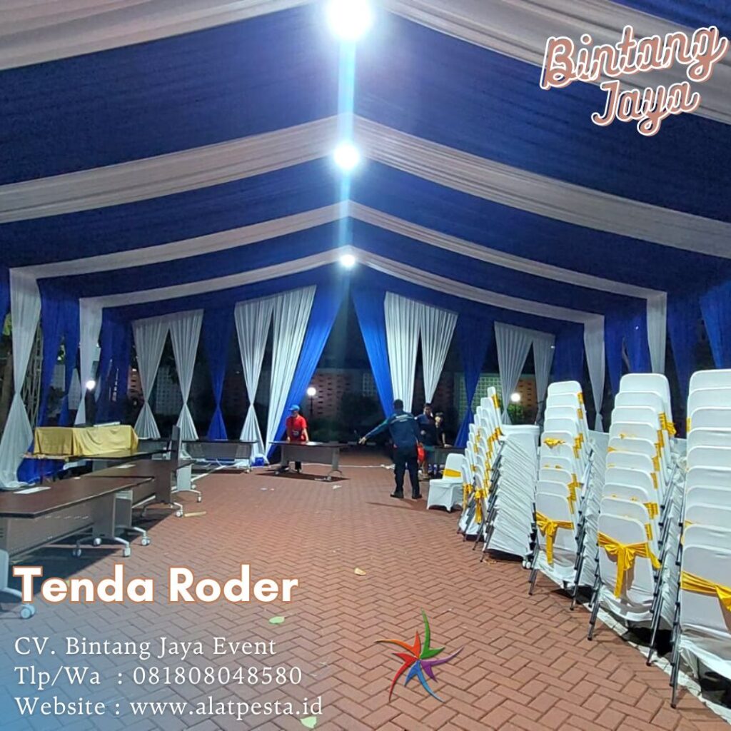 Sewa Tenda Roder Dekorasi Serut Pasawahan Purwakarta