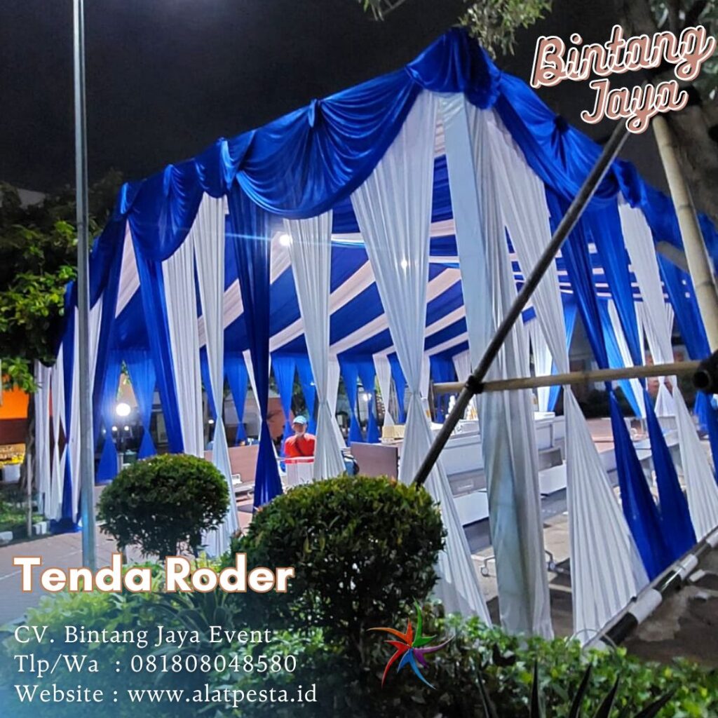 Sewa Tenda Roder Dekorasi Serut Pasawahan Purwakarta