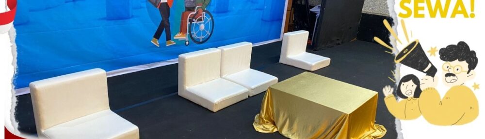 SEWA SOFA LESEHAN DAN MEJA LESEHAM DI TANGERANG SELATAN