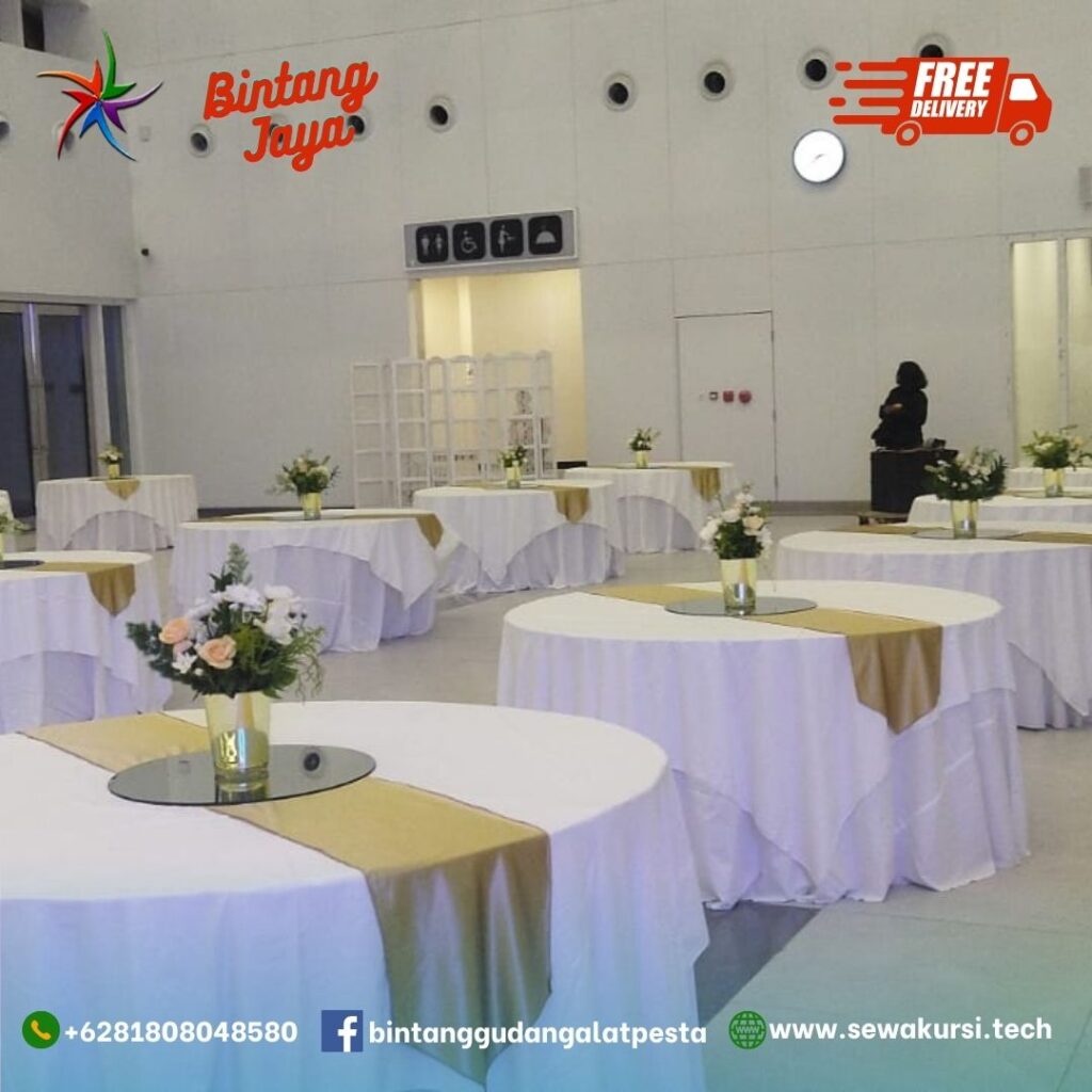 Rental Round Table Jumbo Free Ongkir Jakarta Barat