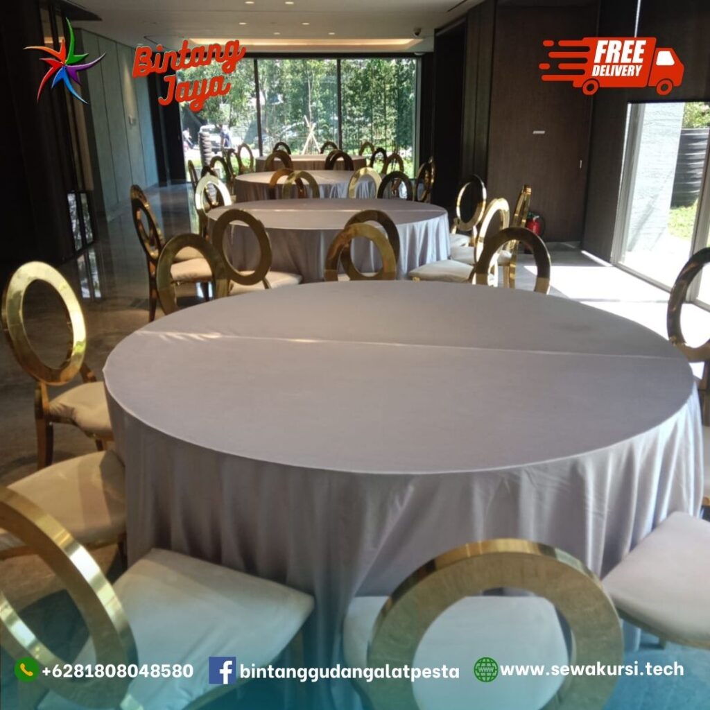 Rental Round Table Jumbo Free Ongkir Jakarta Barat