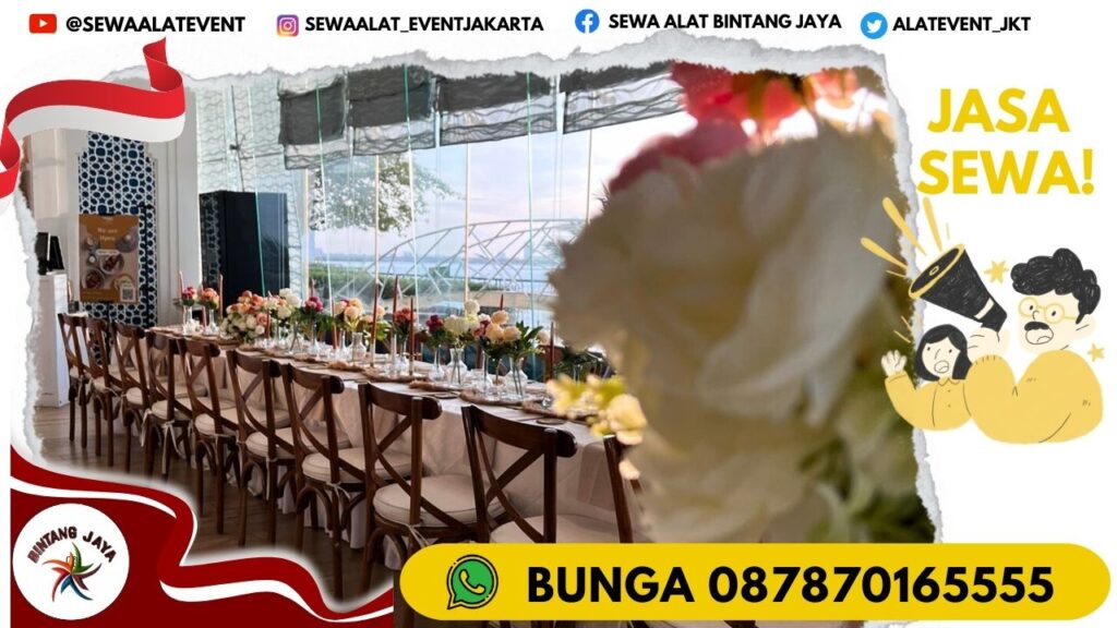 LAYANAN SEWA CROSS BACK CHAIRS JAKARTA