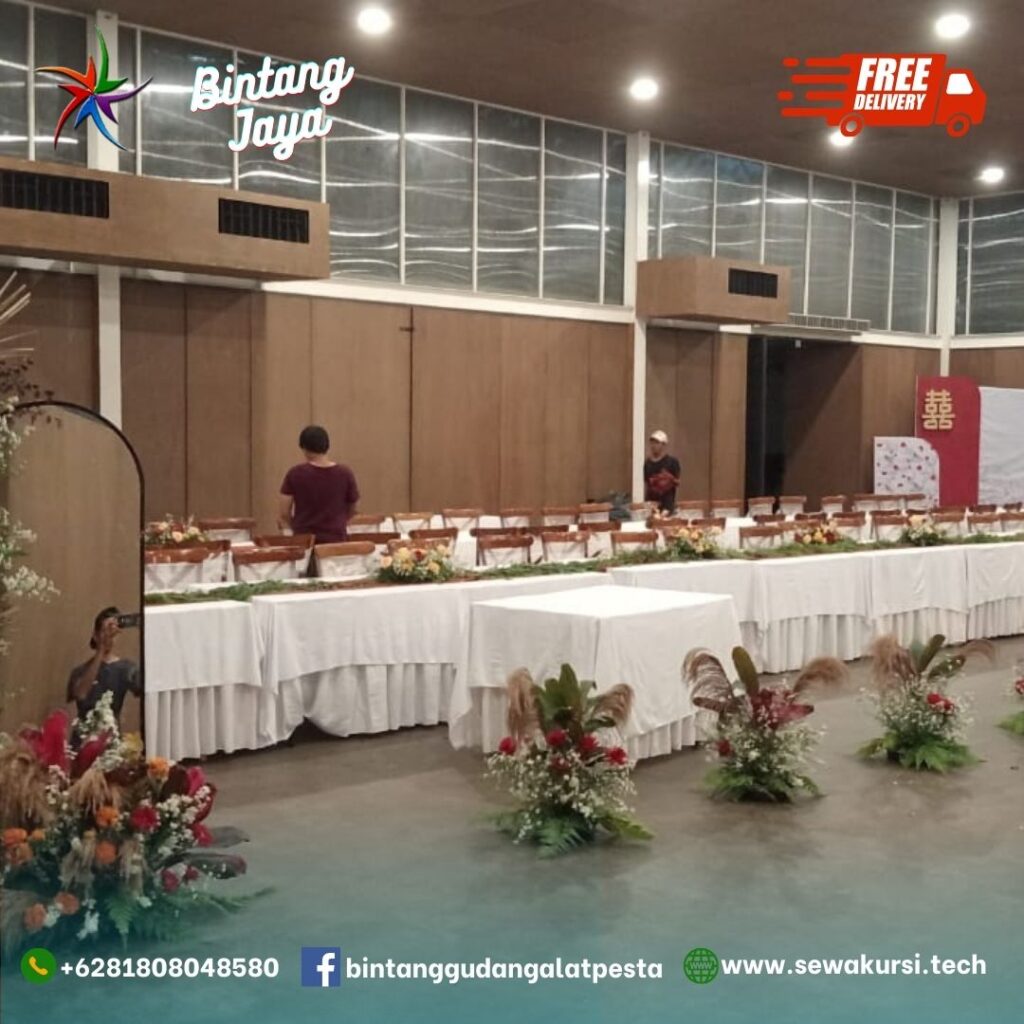 Sewa Meja Panjang Kayu Daerah Kuningan Jakarta