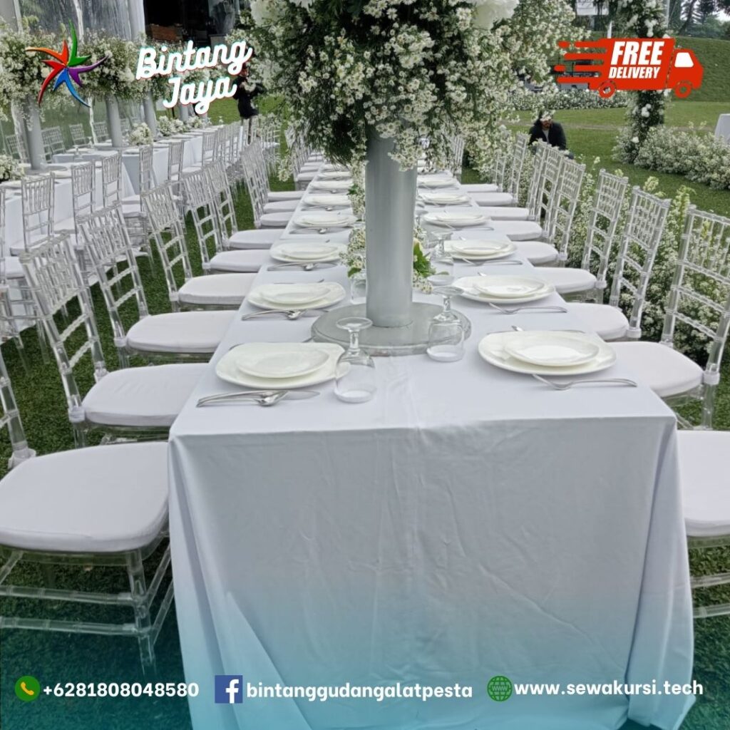 Sewa Meja Panjang Kayu Daerah Kuningan Jakarta