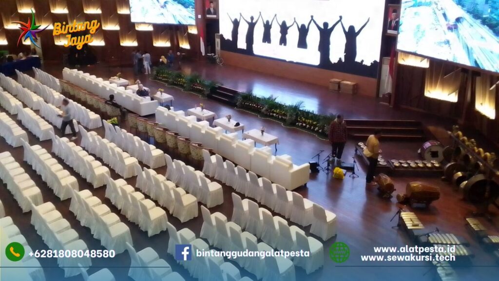 Sewa Kursi Susun Event Di Gedung Angkasa Pura II Jakarta