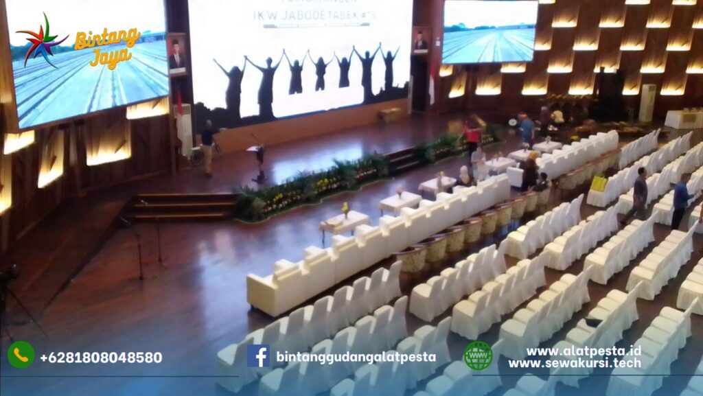 Sewa Kursi Susun Event Di Gedung Angkasa Pura II Jakarta