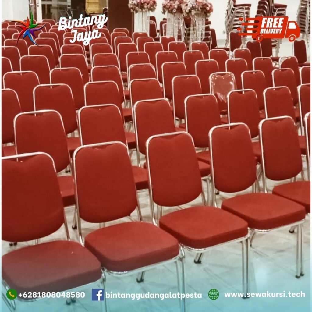 Sewa Kursi Susun Stainless Type FTR-405 Jakarta Free Ongkir