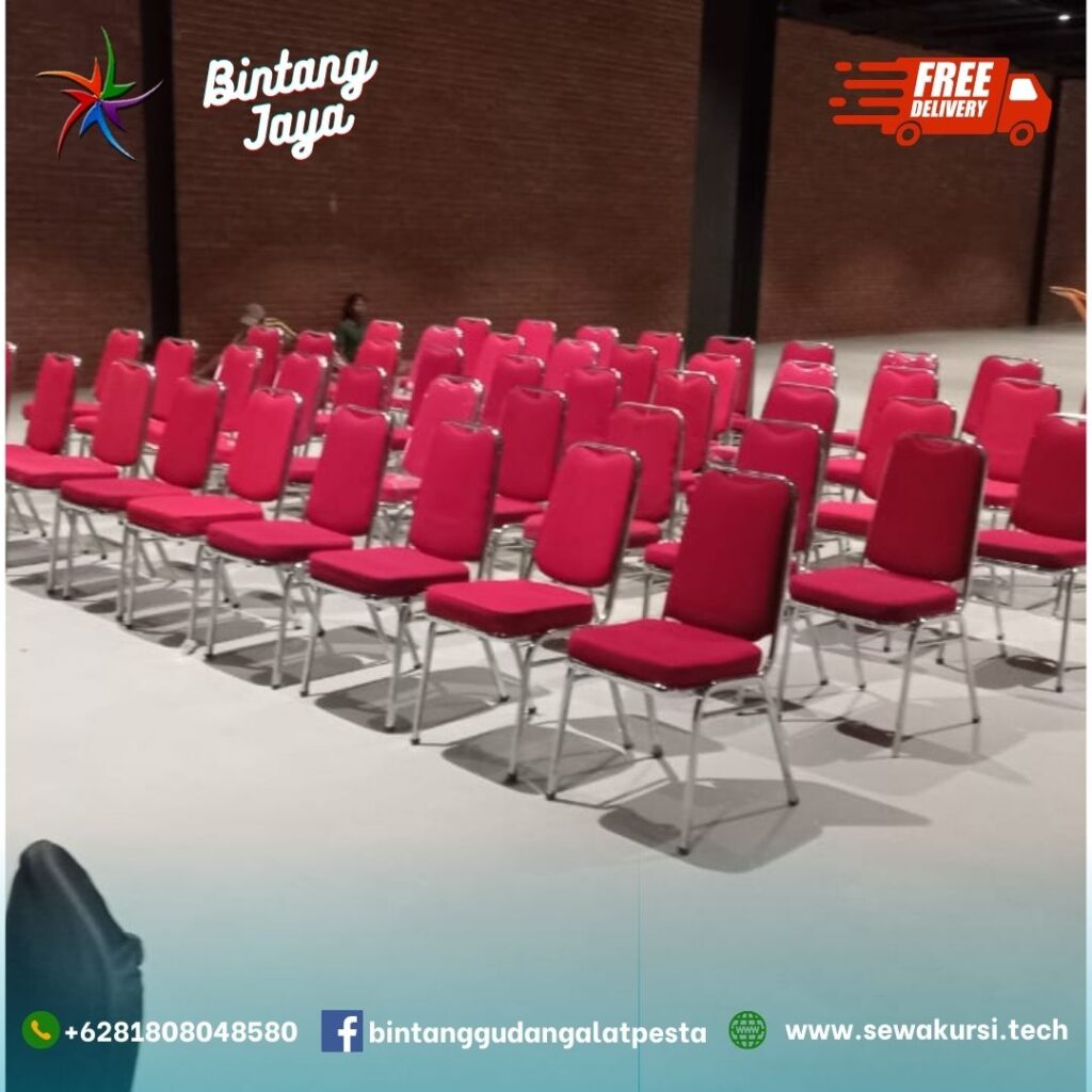 Sewa Kursi Susun Stainless Type FTR-405 Jakarta Free Ongkir