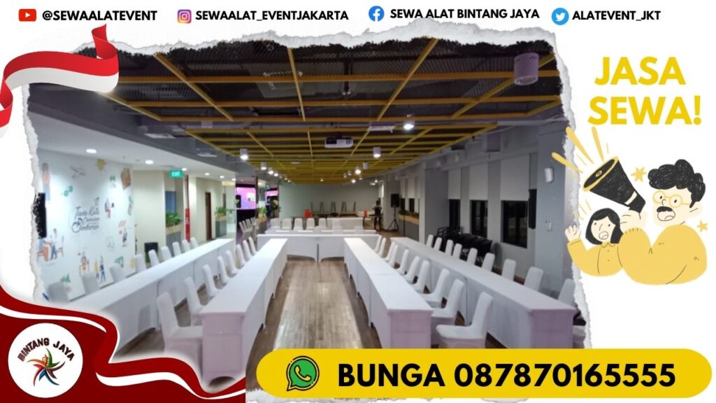 SEWA IBM MEJA TYPE PANJANG UKURAN 45X180CM DI JAKARTA