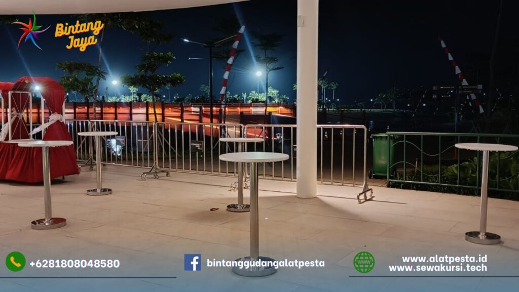 Sewa Kursi Meja Panggung Backdrop Karpet Acara Pesta Rakyat PIK 2 Jakarta
