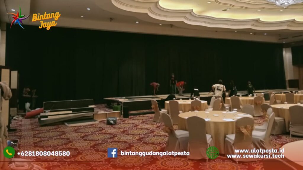 Sewa Meja Jumbo Type Bundar Diameter 220cm Jakarta