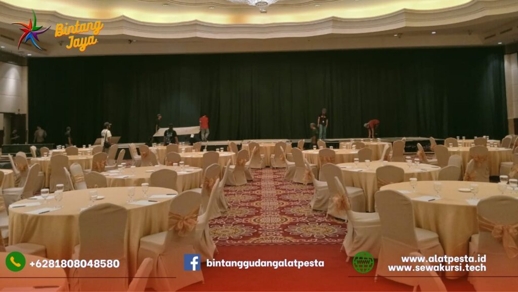 Sewa Meja Jumbo Type Bundar Diameter 220cm Jakarta