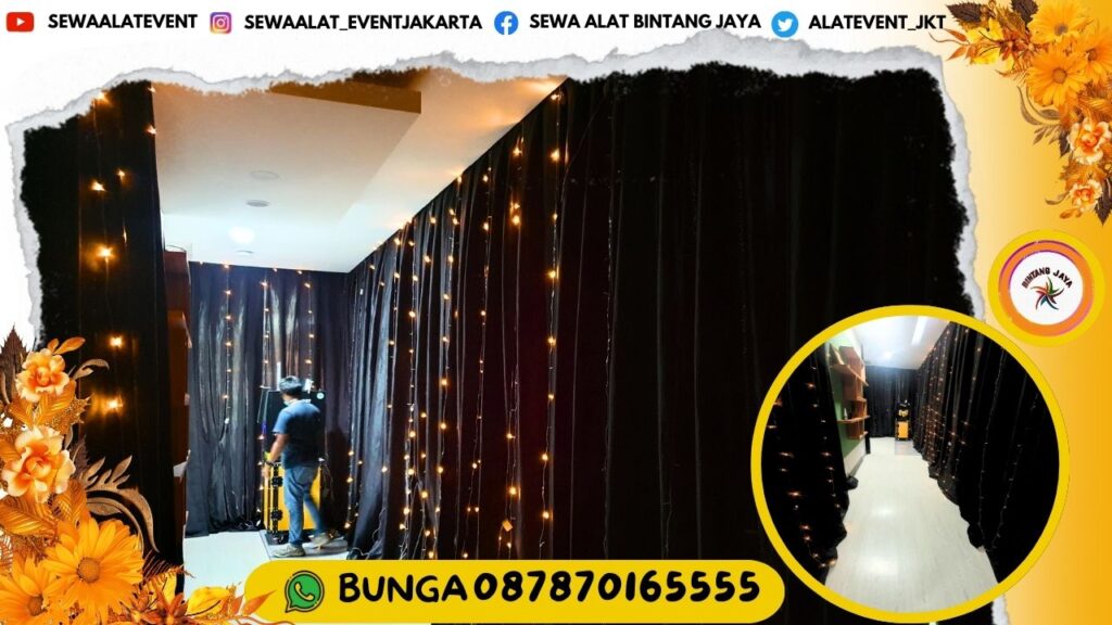 SEWA TIRAI HITAM DI GELANGGANG PERTAMINA SIMPRUG KEBAYORAN JAKARTA