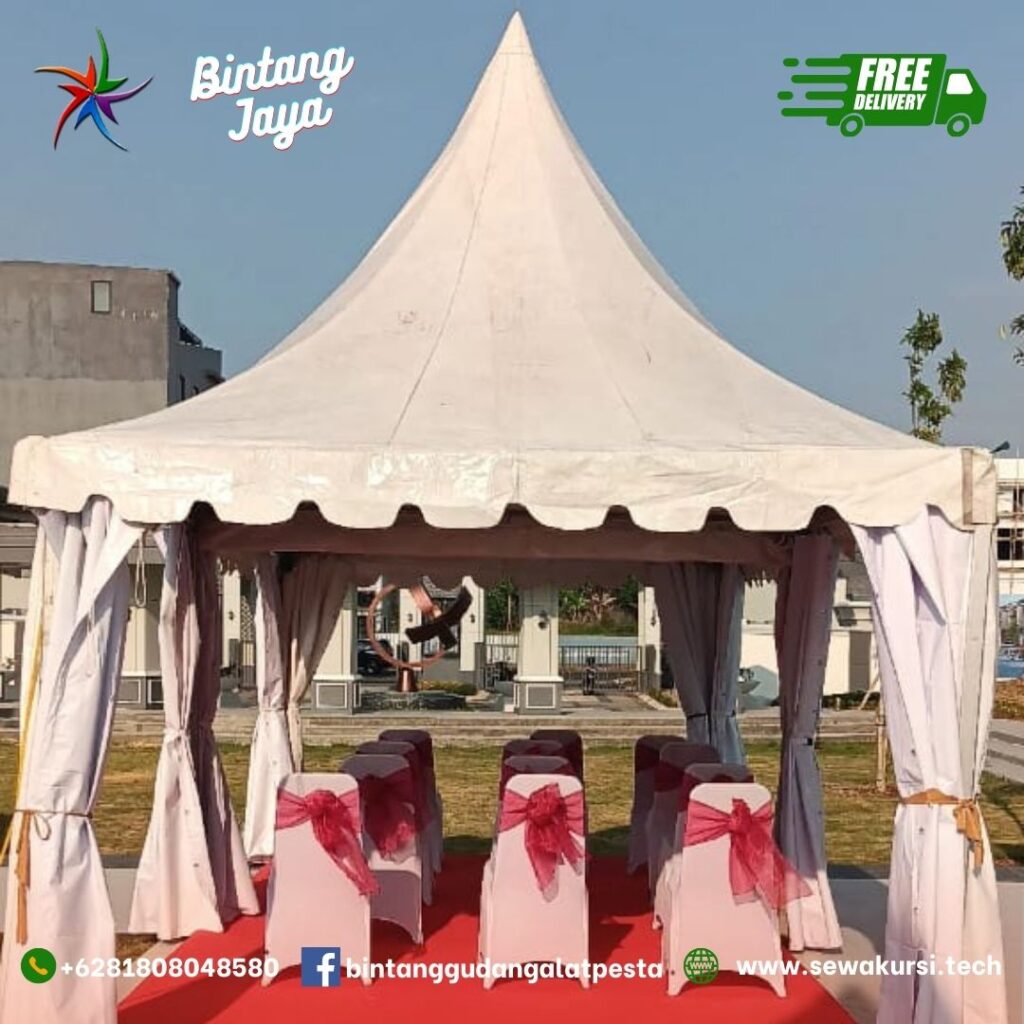 Sewa Kursi Futura Dan Tenda Kerucut Event Grandwisata Bekasi Promo Murah
