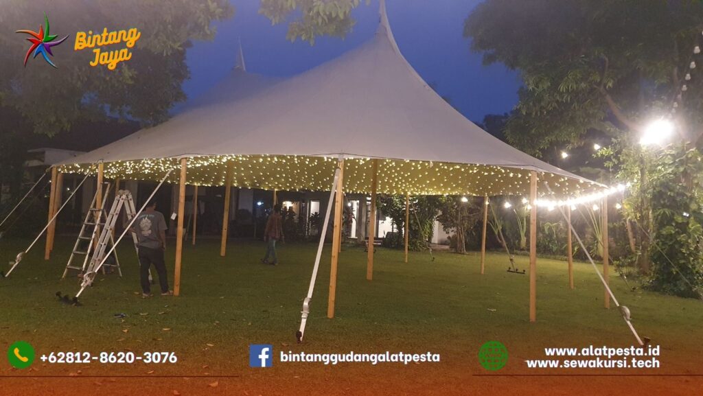 Sewa Sailcloth Tents Event Laguna Park Jakarta