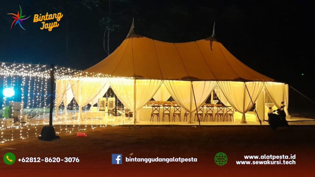 Sewa Sailcloth Tents Event Laguna Park Jakarta