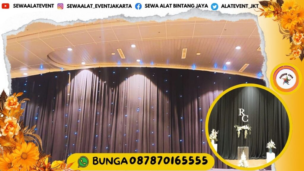 SEWA KAIN TIRAI HITAM LOTTO AREA GATOT SUBROTO JAKARTA