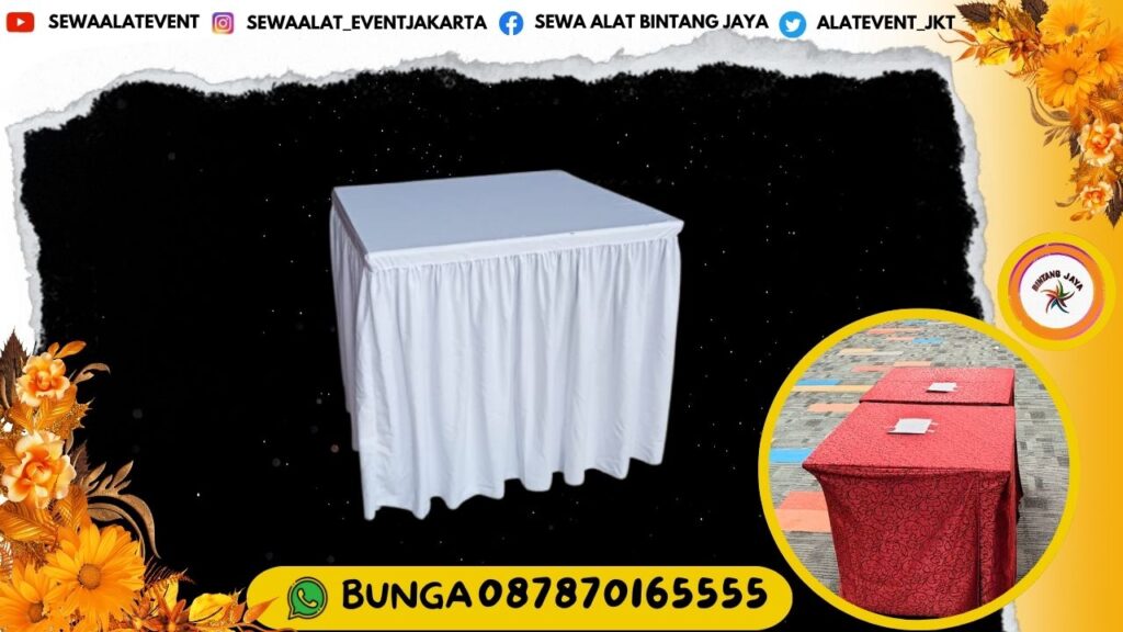 JASA SEWA MEJA KUE ULANG TAHUN WEDDING DAN KHITANAN AREA JAKARTA