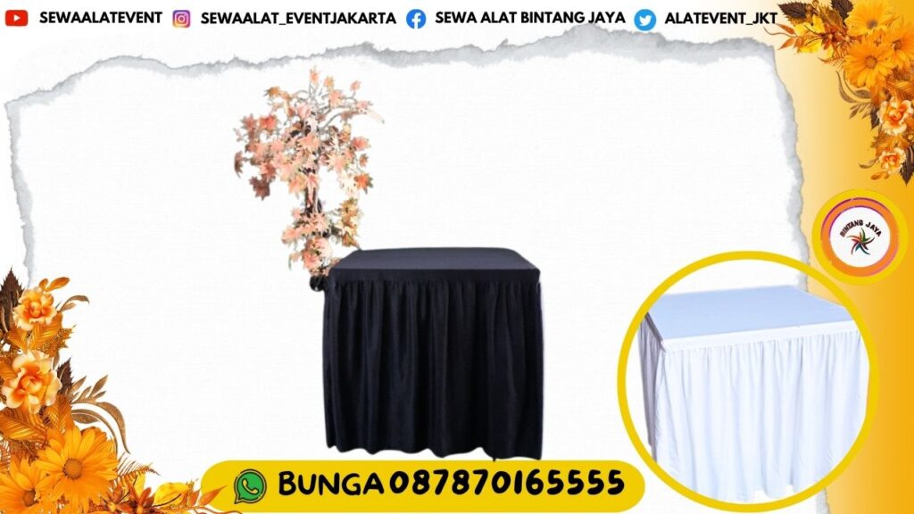 JASA SEWA MEJA KUE ULANG TAHUN WEDDING DAN KHITANAN AREA JAKARTA