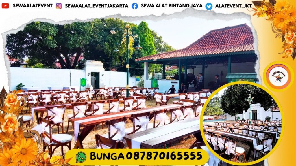 SEWA KURSI TYPE VIP CROSSBACK EVENT SPESIAL DAN MEWAH KRATON CIREBON