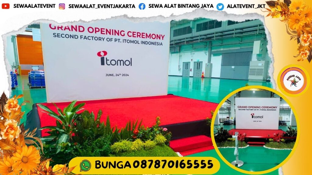 FREE ONGKIR SEWA PANGGUNG INDOOR OUTDOOR TINGGI 50CM AREA TERDEKAT BOGOR