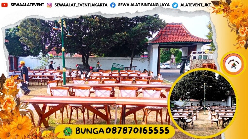 SEWA KURSI TYPE VIP CROSSBACK EVENT SPESIAL DAN MEWAH KRATON CIREBON