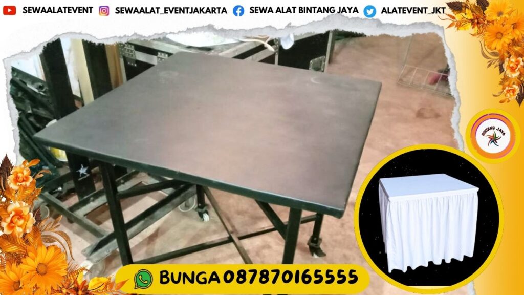 JASA SEWA MEJA KUE ULANG TAHUN WEDDING DAN KHITANAN AREA JAKARTA