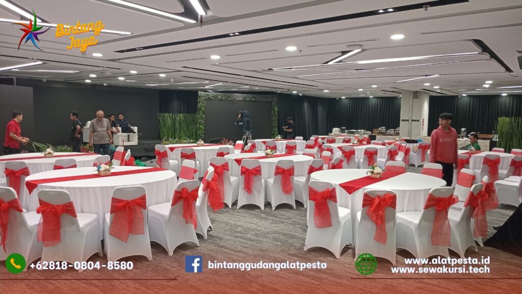 Layanan Sewa Kursi Event Hajatan Stok Ribuan Area Jakarta