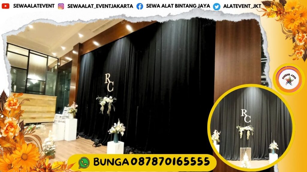 JASA SEWA TIRAI HITAM AREA BIDAKARA JAKARTA EVENT SPESIAL DAN MEWAH