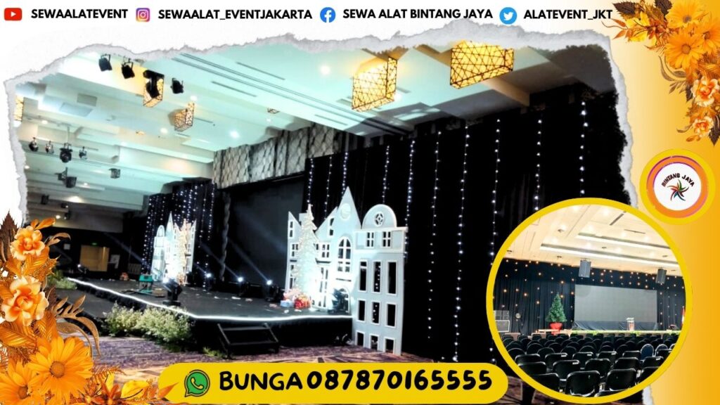 JASA SEWA TIRAI HITAM AREA BIDAKARA JAKARTA EVENT SPESIAL DAN MEWAH