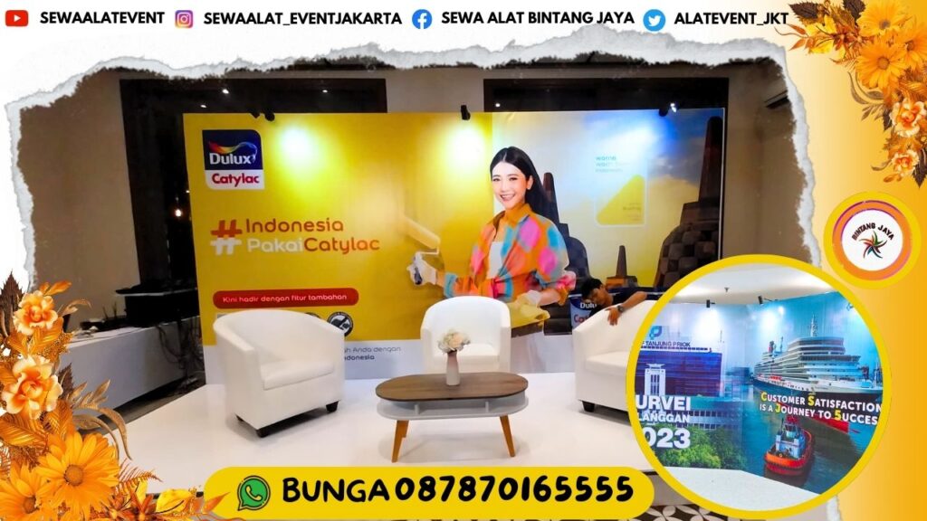 JASA SEWA SET BACKDROP PANGGUNG ACARA BESAR DAN SPESIAL AREA TERDEKAT JAKARTA BARAT