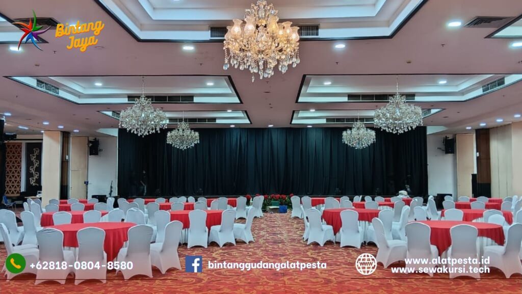 Harga Spesial Promo Sewa Meja Bundar Dan Kursi Cover Area Jakarta